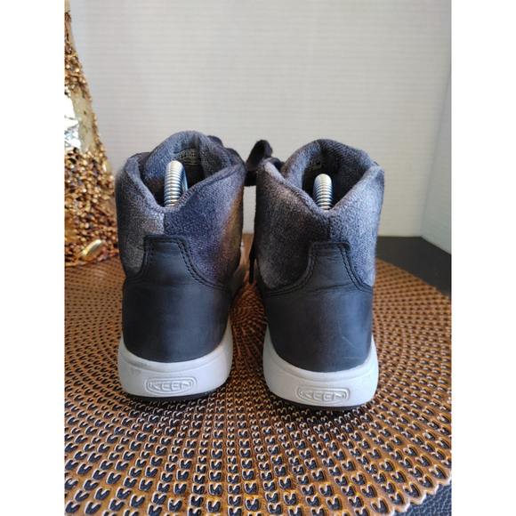 KEEN Elena Mid Height Leather Hiking Boot Womens Size 7 - Picture 5 of 8